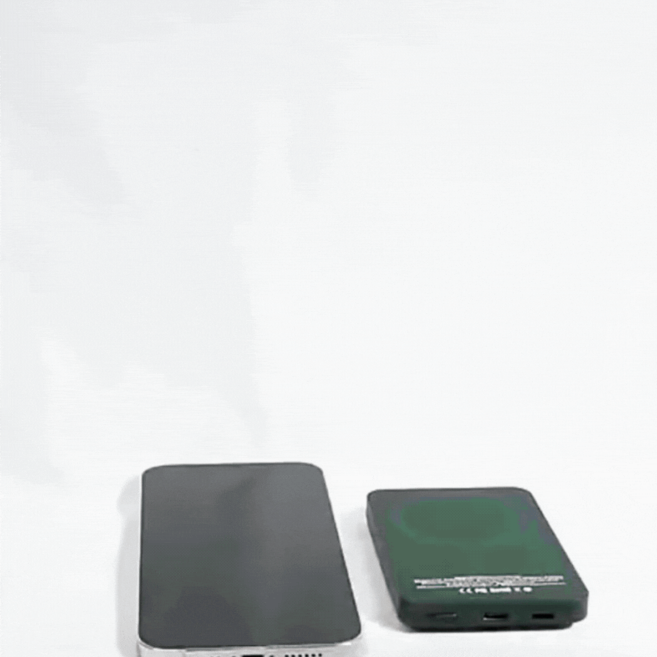 Batterie Externe Transparente 50000mAh – Sans Fil & Magnétique