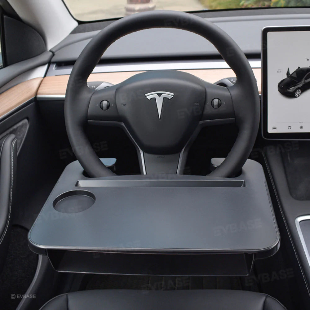 Plateau repas voiture avec support ordinateur