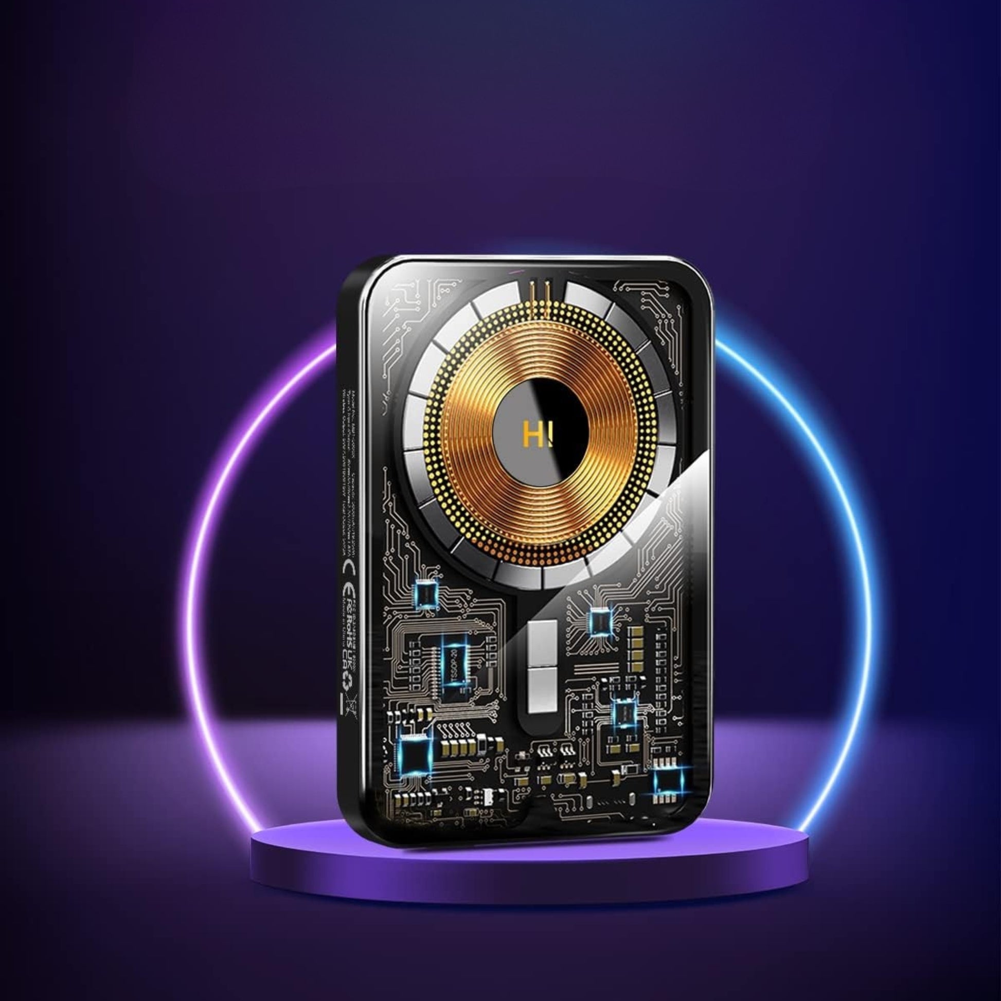 Chargeur portable magnétique pour appareils mobiles