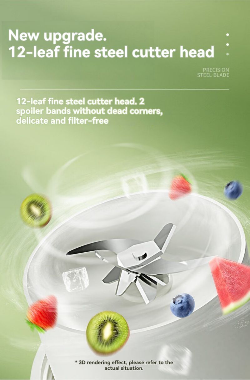 Blender portable rechargeable design moderne