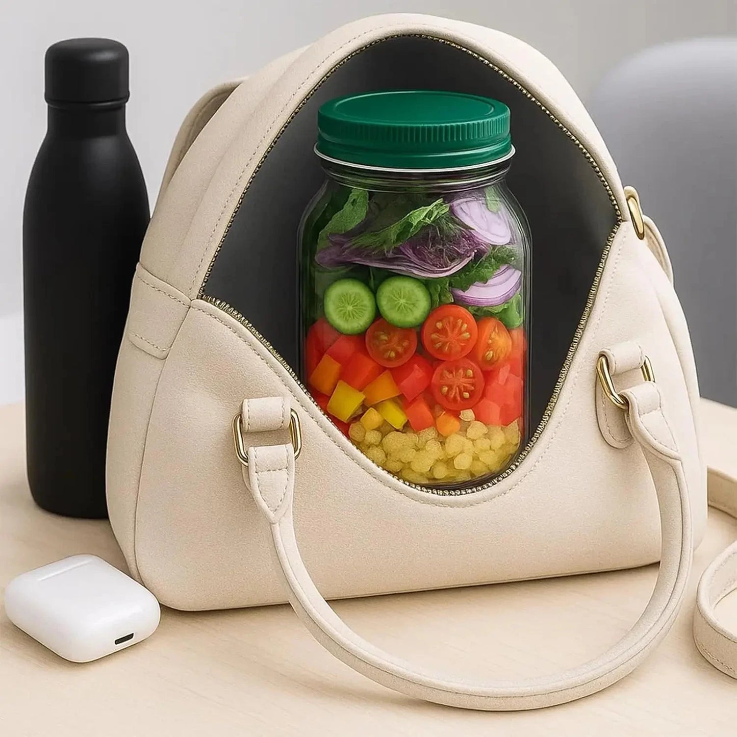 Lunch box étanche repas portable réutilisable salade