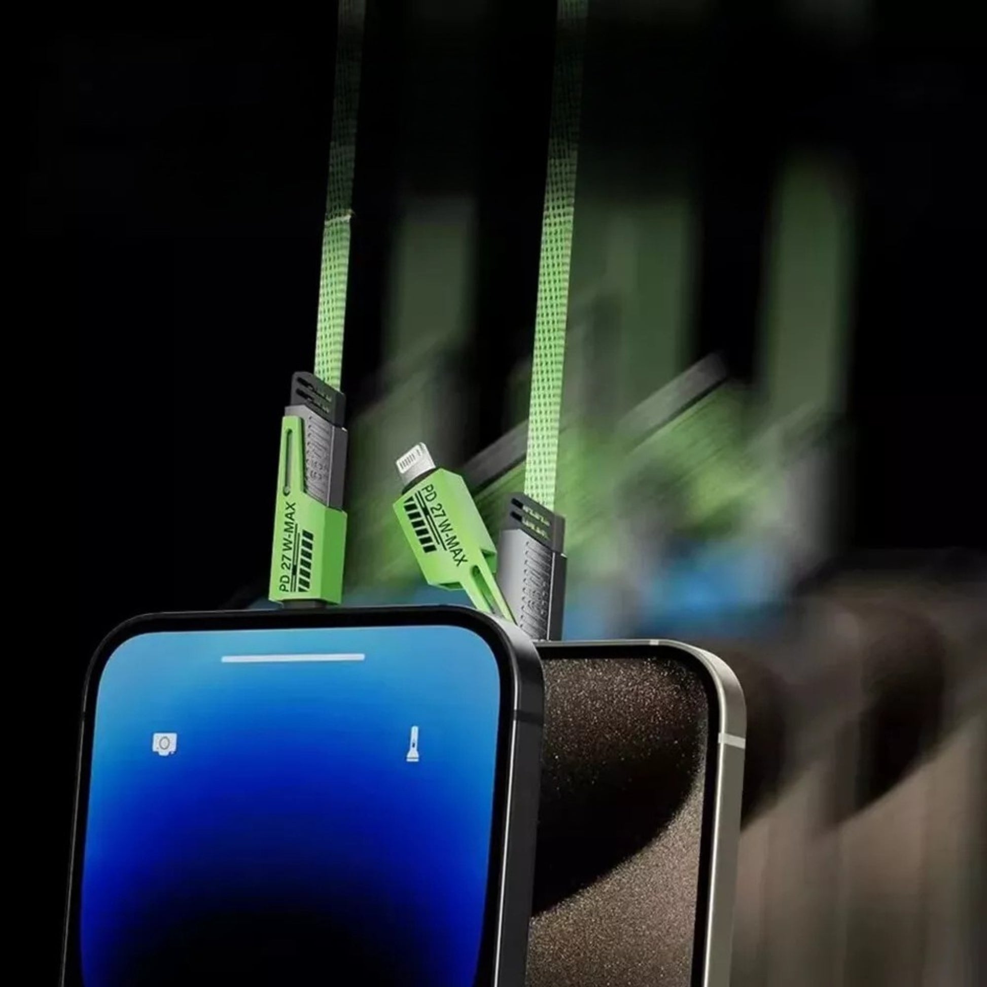 câble tressé durable charge rapide PD 65W 3A max 