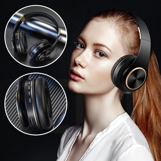 Casque Bluetooth sans fil pour musique et appels