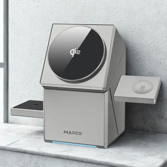 chargeur_3-in-1 Magnetic Mag-Safe Wireless charger 