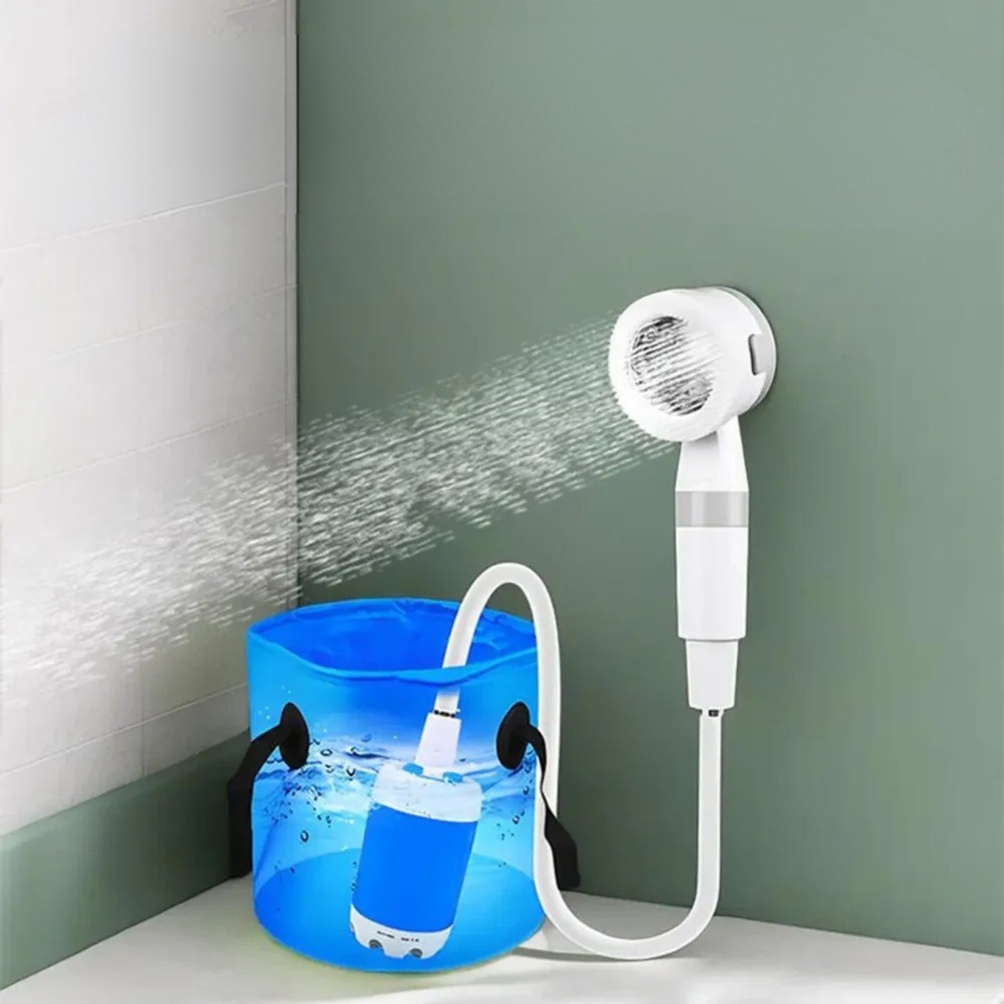 douche extérieure USB pour camping randonnée plage