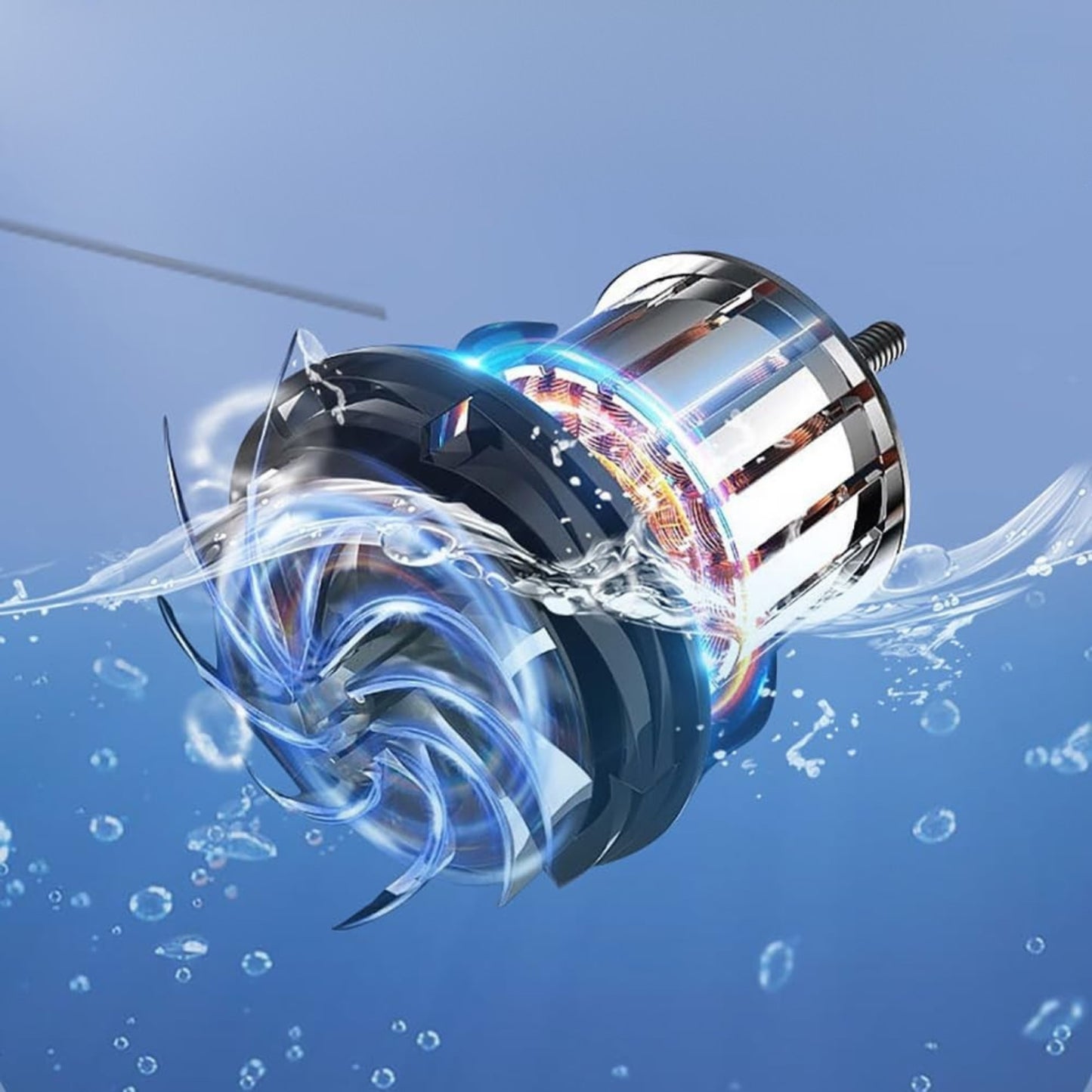 Douche portable extérieure avec pompe électrique