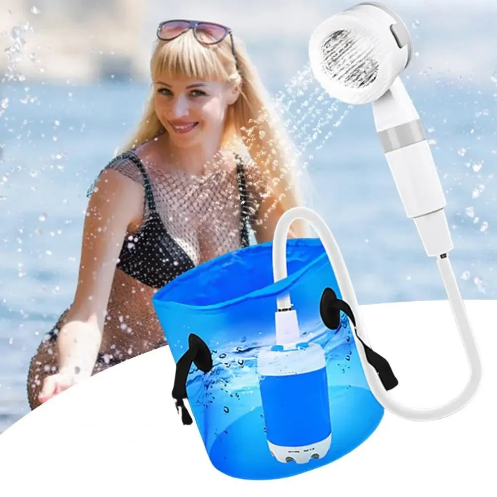 Douche nomade rechargeable pour camping