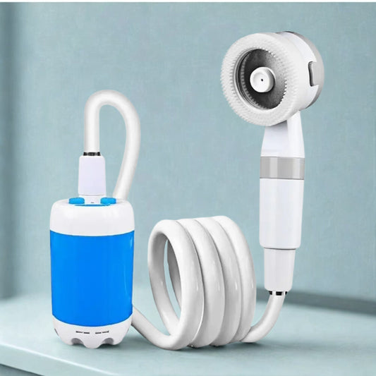 Portable Outdoor Camping Rechargeable Electric Shower Pump 