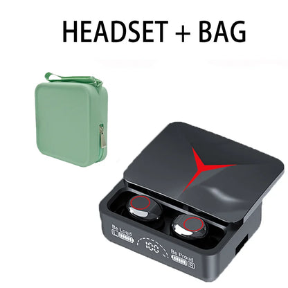 Écouteurs sans fil M90 Pro avec boîtier de charge