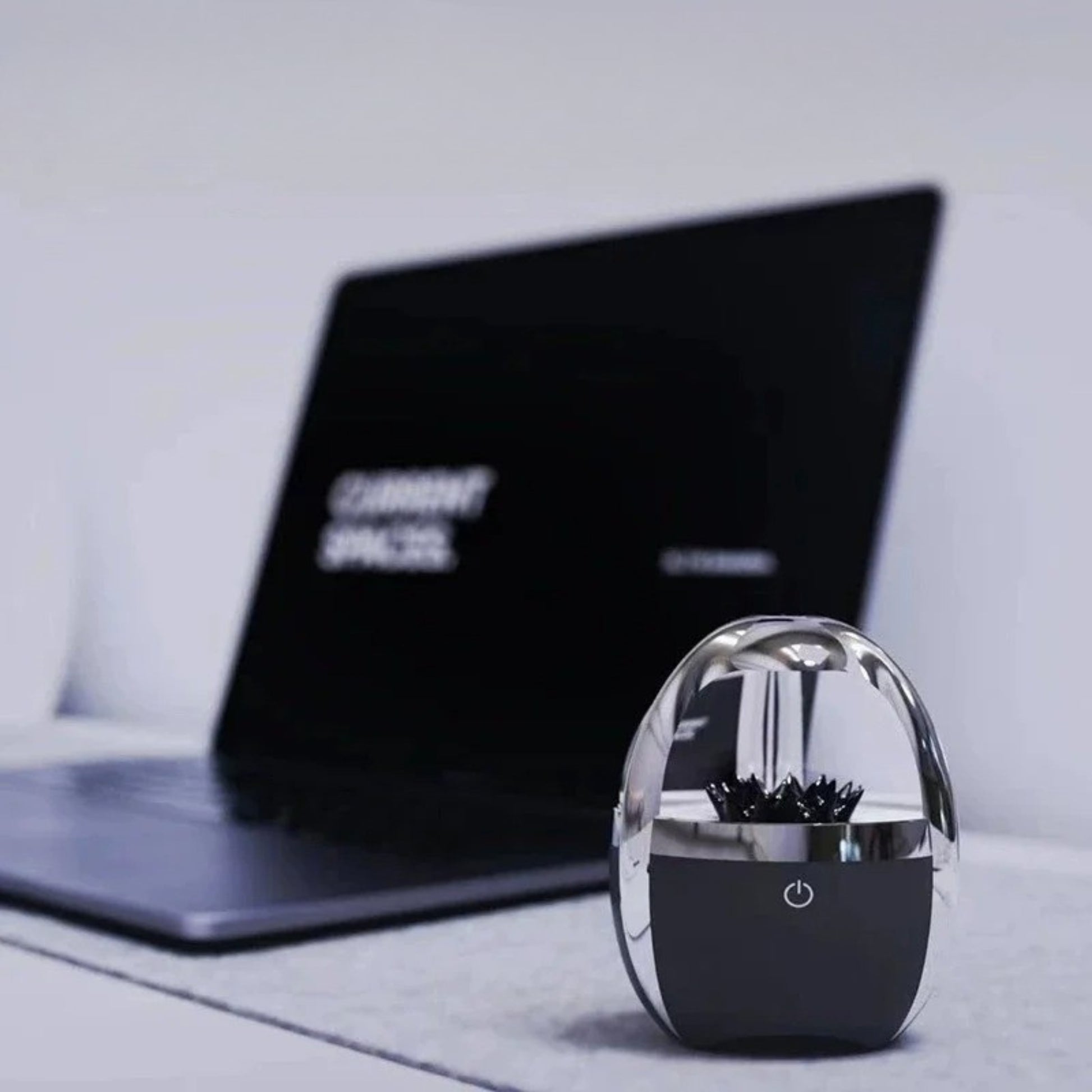 haut‑parleur Bluetooth design avec ferrofluide dansant LED 