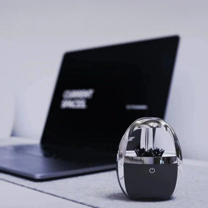 haut‑parleur Bluetooth design avec ferrofluide dansant LED 