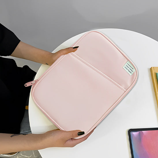 housse portable avec rangement accessoires pour tablette