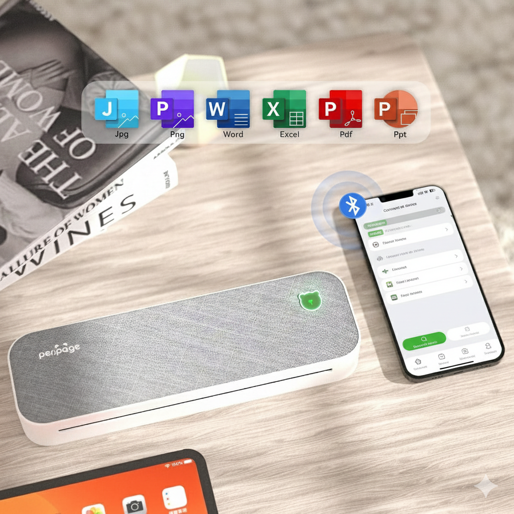 Imprimante thermique portative pour factures et reçus