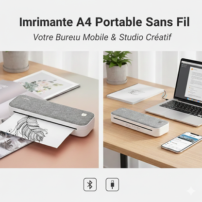 PeriPage A40 imprimante thermique portable pour étudiants