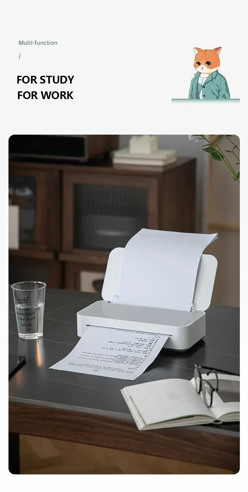 Imprimante 3-en-1 Sans Fil - Haute Résolution