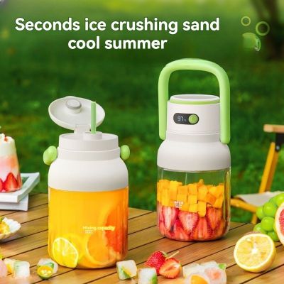 mixeur à jus portable acier inoxydable 1 L