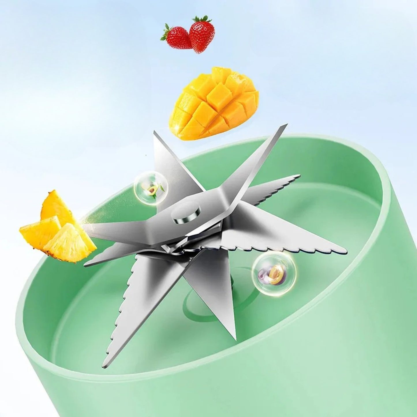 Blender rechargeable portable pour cuisine et bureau