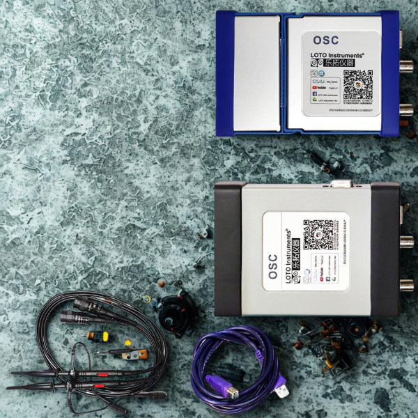 oscilloscope USB 2 canaux portable compatible PC