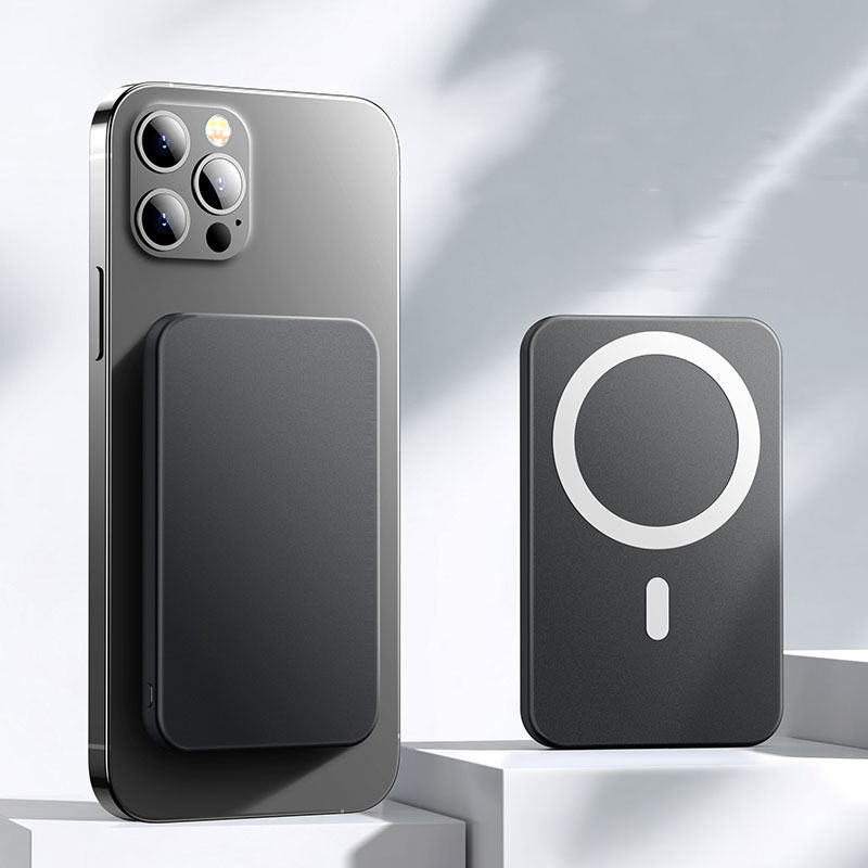 Batterie externe sans fil compacte pour smartphone