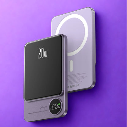 Batterie externe magnétique compacte pour smartphone