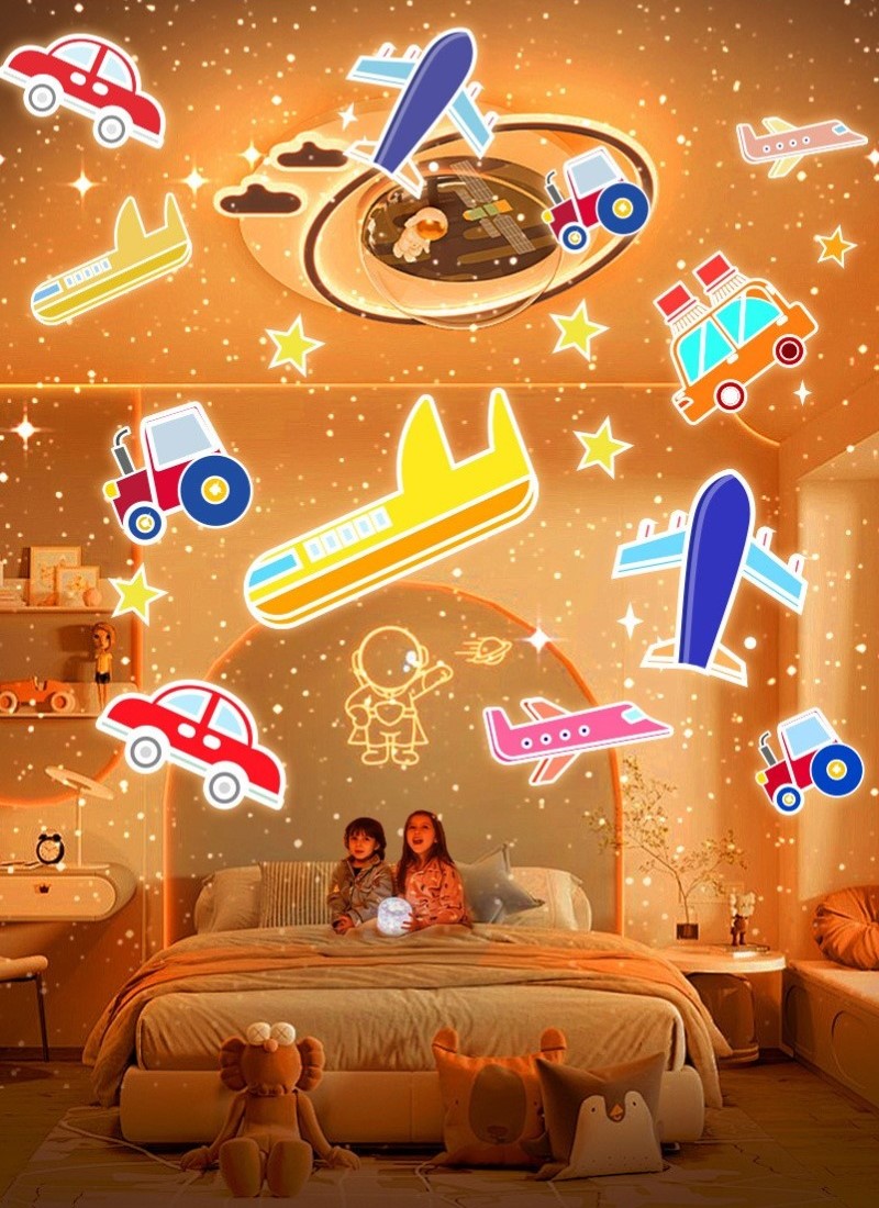 projecteur galaxie étoiles lune ambiance douce LED