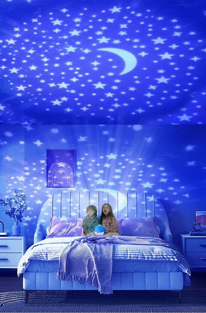 projecteur galaxie étoiles lune ambiance douce LED