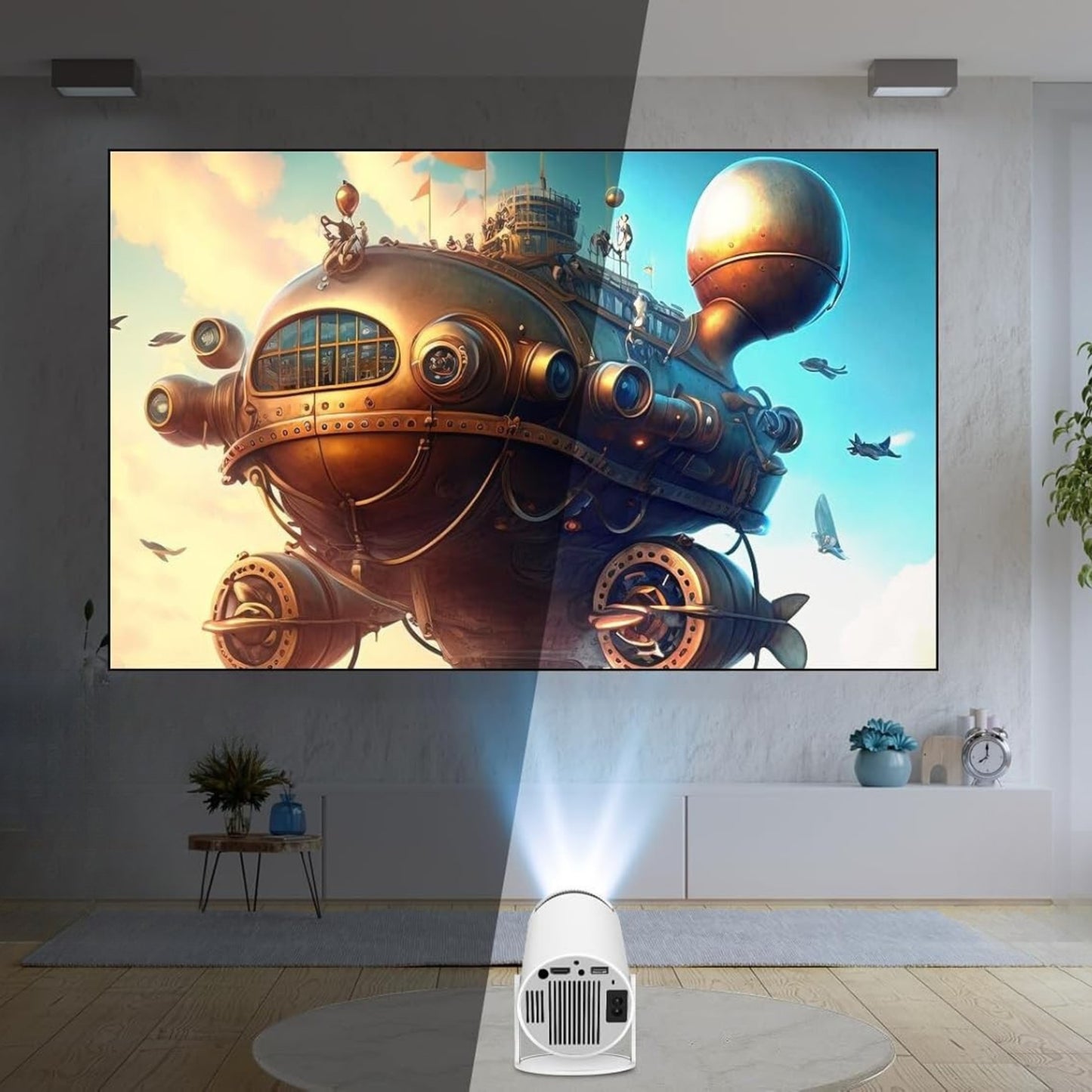 mini projecteur MagCubic HY300 Pro Wi‑Fi 6 Bluetooth 5.0 