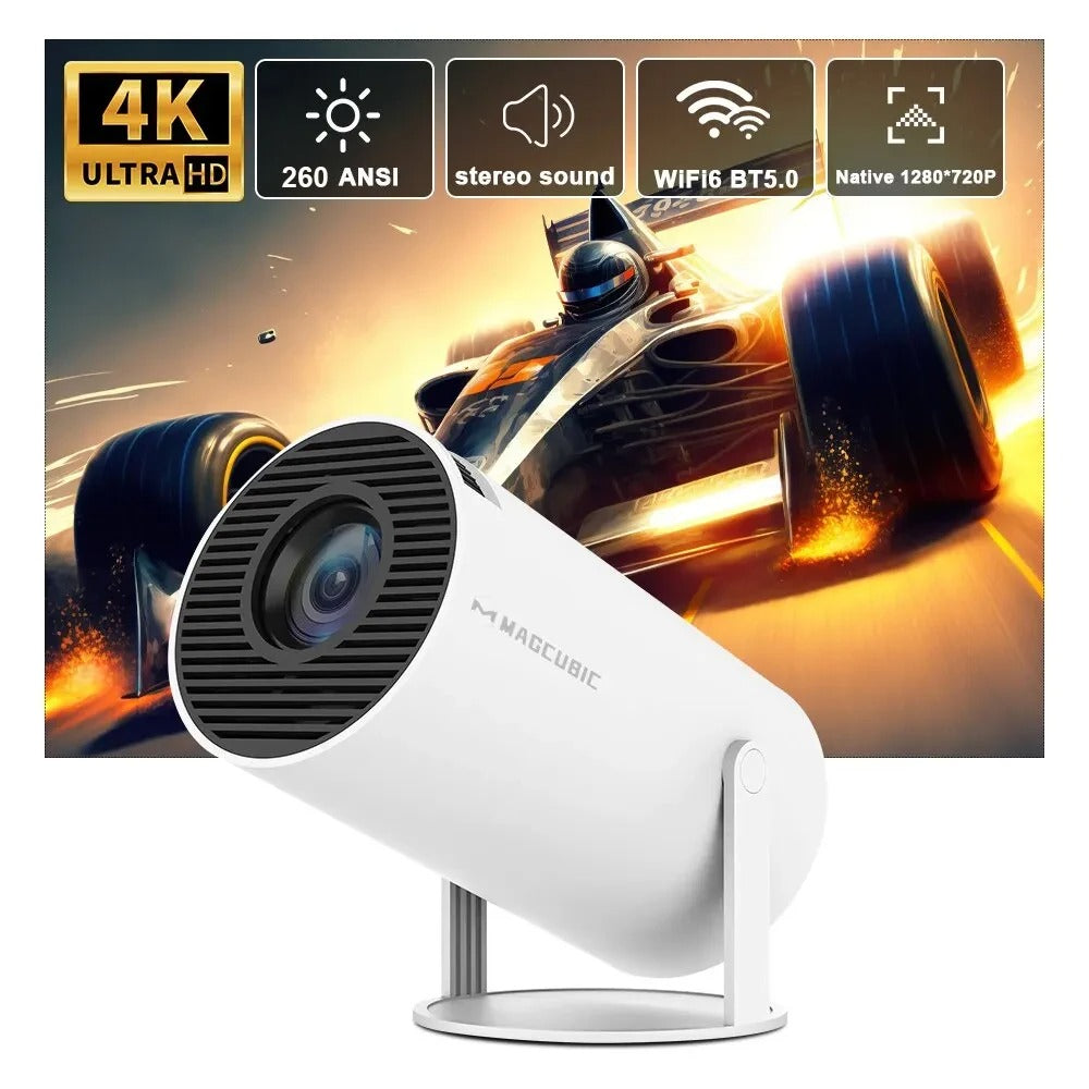 vidéoprojecteur portable LED pour films jeux et streaming 