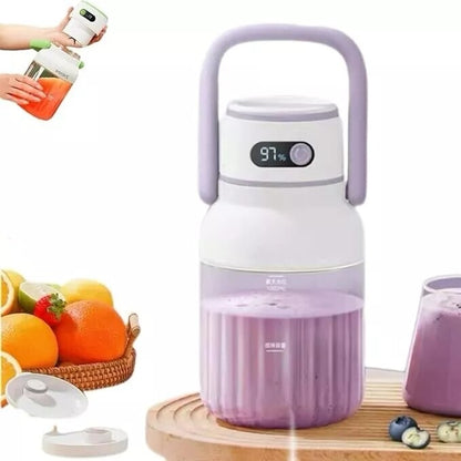 Mixeur à jus portable en acier inoxydable d'une capacité de 1L