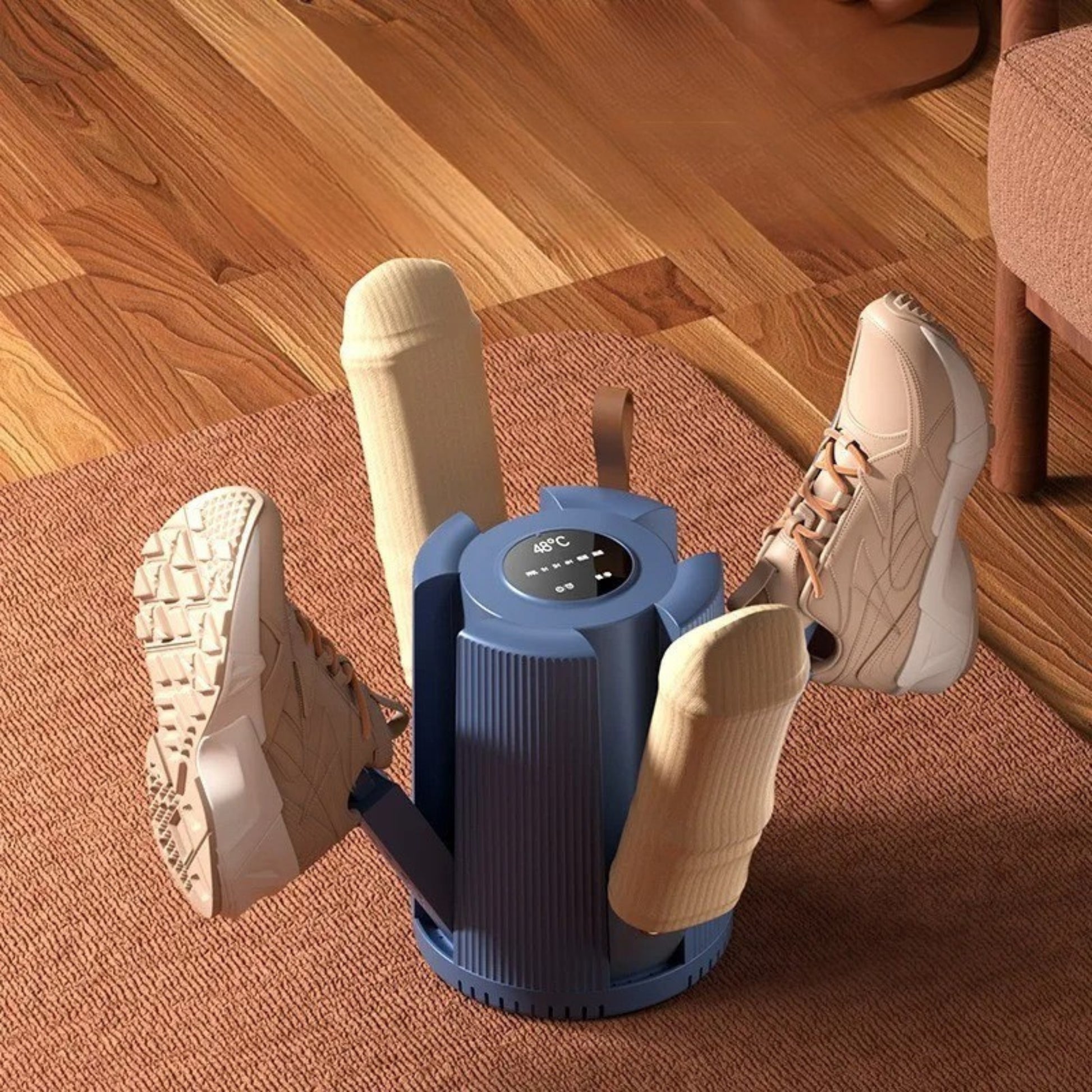 sèche chaussures portable pour baskets et bottes intérieur maison