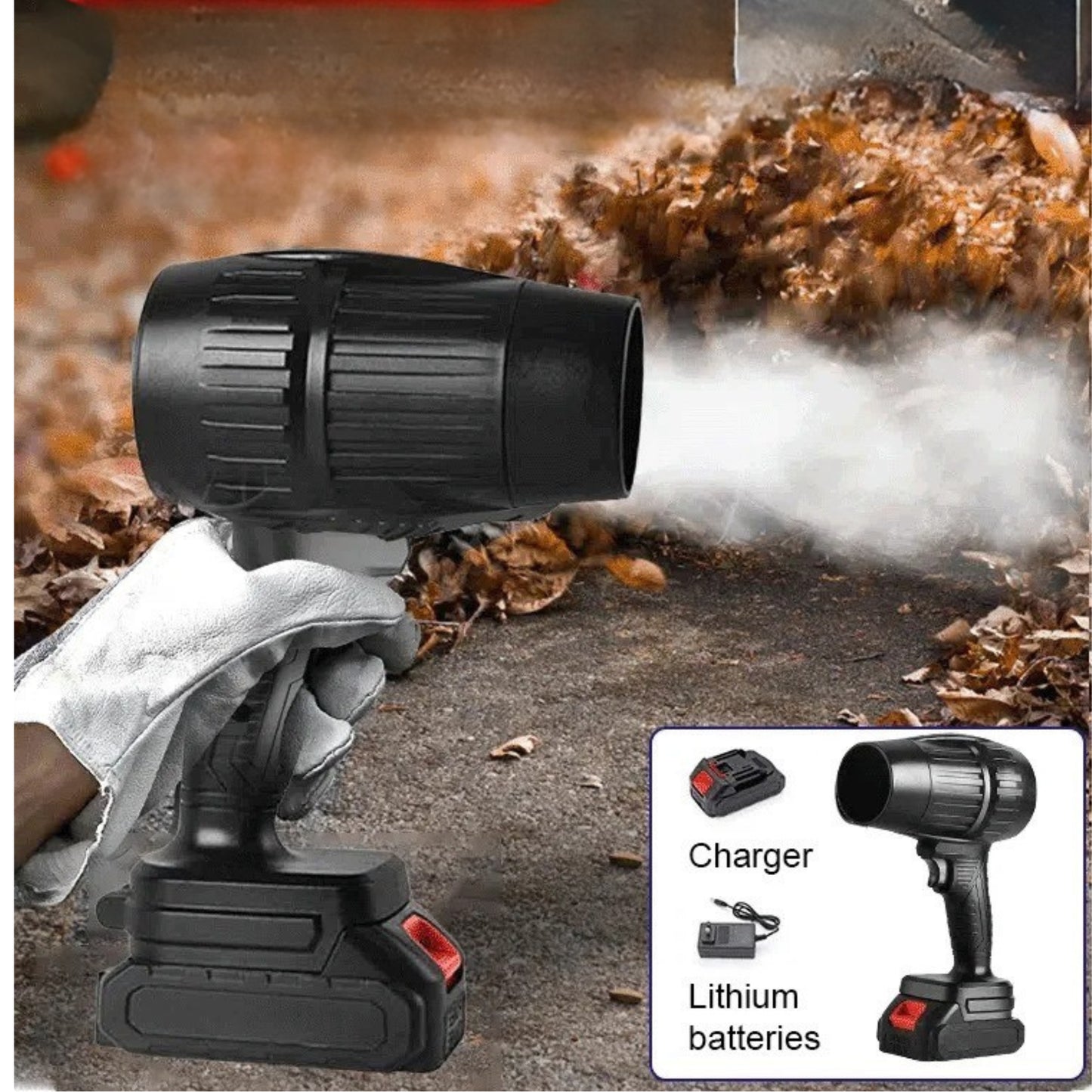 souffleur compact pour terrasse garage atelier nettoyage 