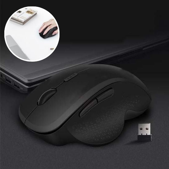 Souris ergonomique sans fil pour gaming