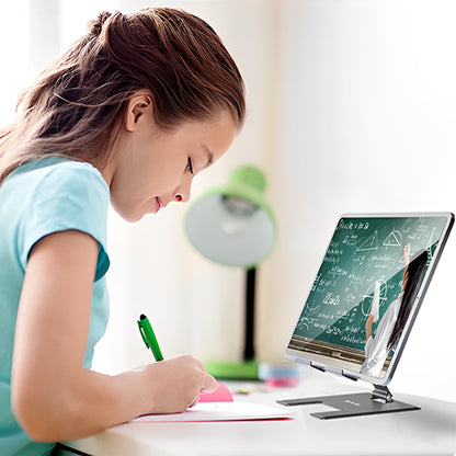 support ergonomique tablette ajustable angle incliné 