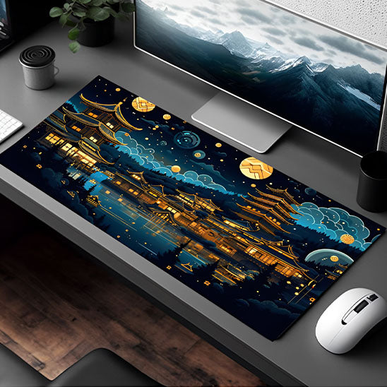 tapis souris motif Japan kawaii surface lisse précision 